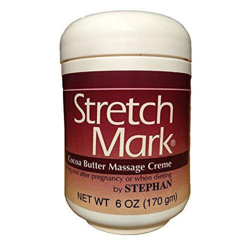 Balm Barr Balm Barr Stretch Mark Cocoa Butter Massage Creme - 6 Oz Lotion & Moisturizer White Smoke