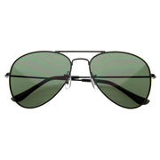 zeroUV Original Classic Metal Military Aviator Sunglasses Sunglasses