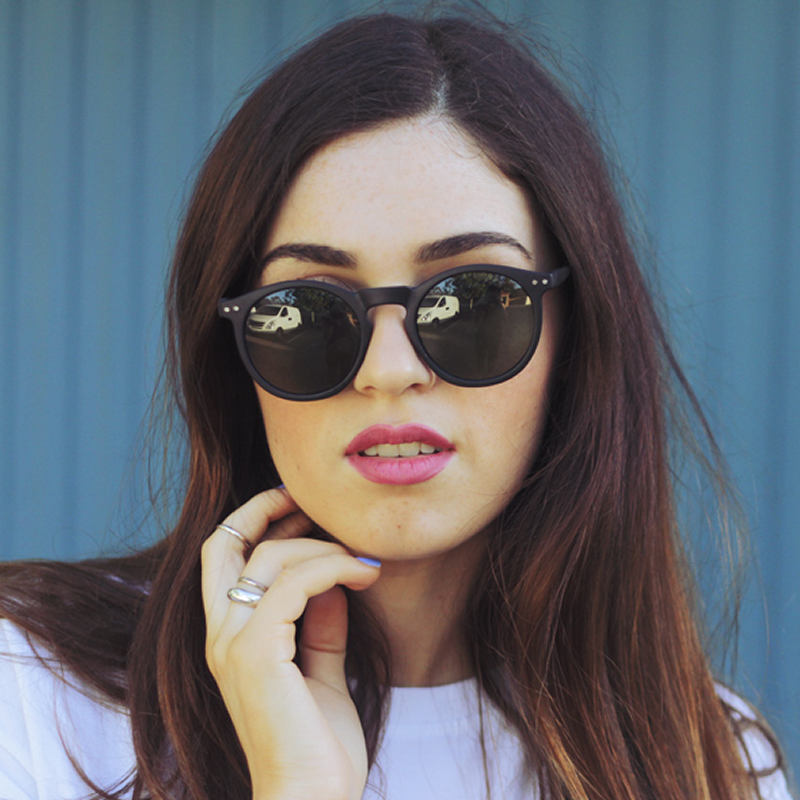 zeroUV 1920's P3 Dapper Vintage Inspired Round Sunglasses Sunglasses