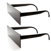 zeroUV Photo Censorship Sunglasses One Piece Black Bar Novelty 8669 Sunglasses