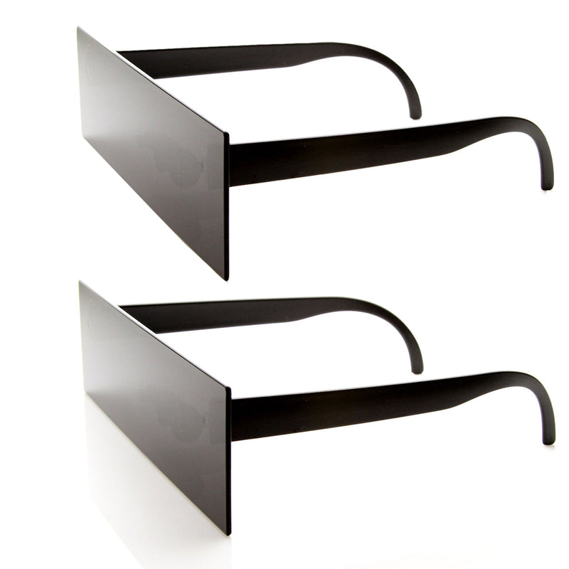 zeroUV Photo Censorship Sunglasses One Piece Black Bar Novelty 8669 Sunglasses