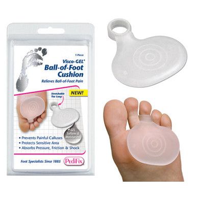 Pedifix Pedifix Visco-Gel Metatarsal Pad With Toe Loop, Small Left Foot Care