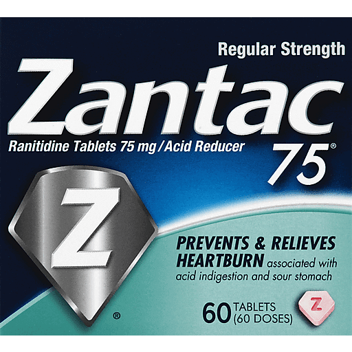 Zantac Zantac Acid Reducer, Regular Strength, Tablets Health & Beauty