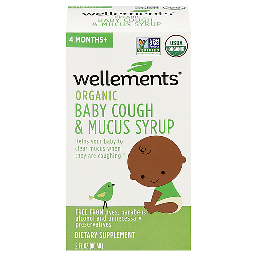 Wellements Wellements Organic Baby Cough And Mucus Syrup, 2 Fl Oz Medicine & Drugs