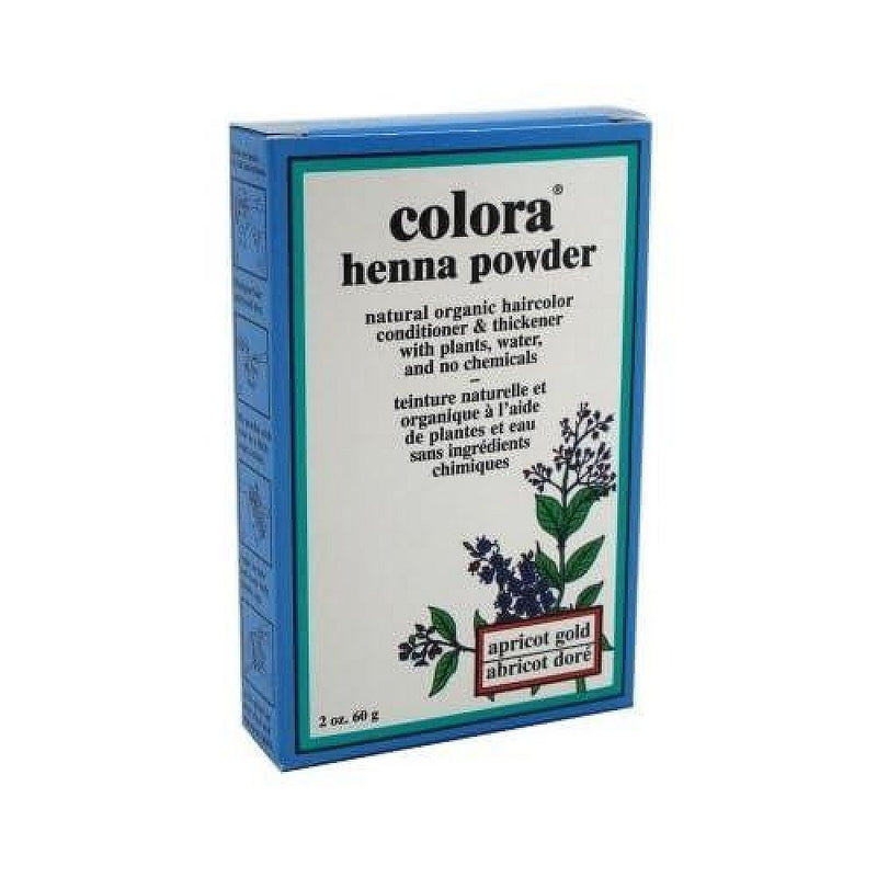 Colora Colora Henna Powder Hair Color, Apricot Gold, 2 Oz Hair Color
