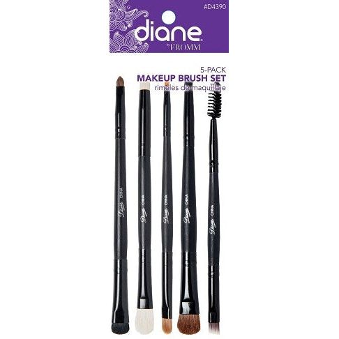 Mill's Beauty Supply Diane 5-Pack Makeup Brush Set Makeup Brush