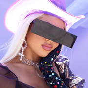 zeroUV Photo Censorship Sunglasses One Piece Black Bar Novelty 8669 Sunglasses