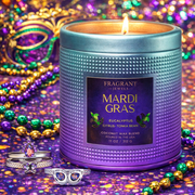 Fragrant Jewels Mardi Gras - Carnival Collection - Jewel Candle Jewel Candle