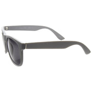 zeroUV Super Retro Hipster Horned Rim Frame Sunglasses 8693 Sunglasses