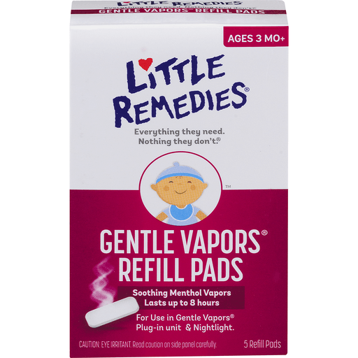 Little Remedies Little Remedies Gentle Vapors Refill Pads Health & Beauty Light Gray