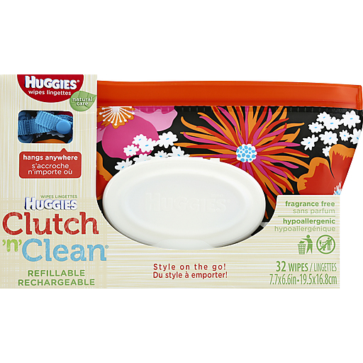Huggies Huggies Clutch/Clean Wipes Frg/F Baby Wipes