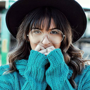 zeroUV 1920's Vintage Era Large Round Metal Clear Lens Glasses 8714 Glasses