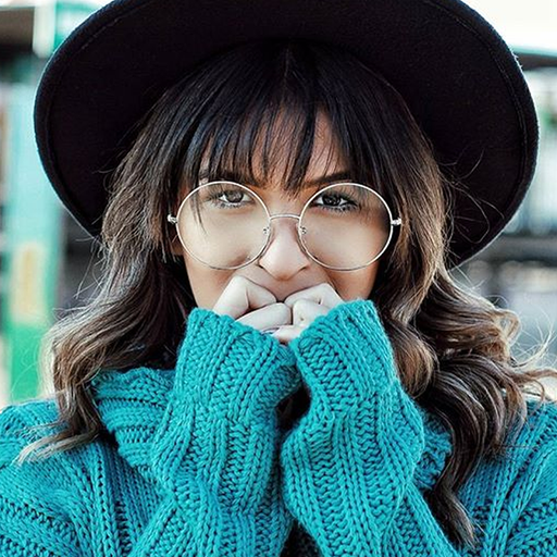 zeroUV 1920's Vintage Era Large Round Metal Clear Lens Glasses 8714 Glasses