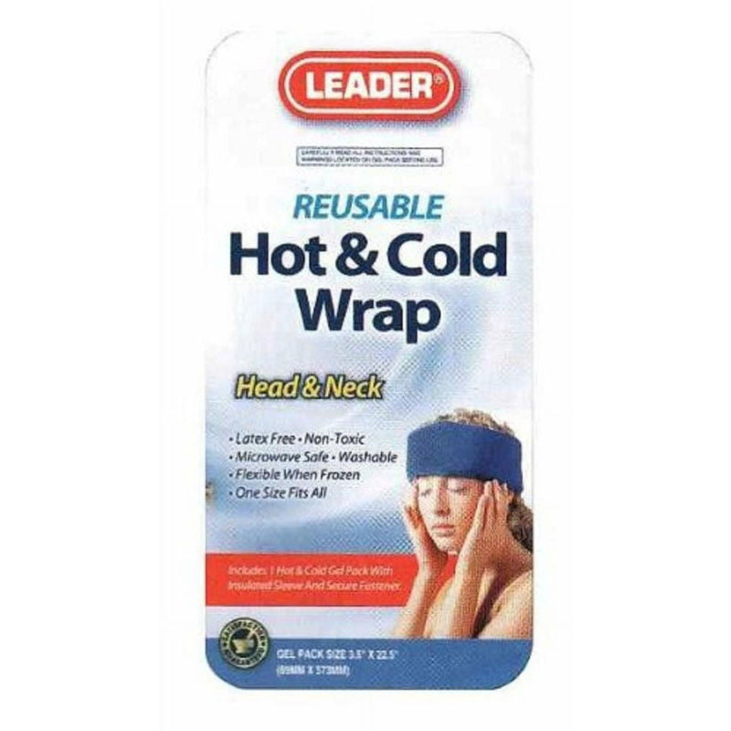Leader Leader Hot & Cold Wrap Reusable Head /Neck Hot & Cold Therapies