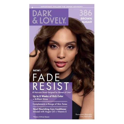 Dark & Lovely Dark and Lovely Fade Resist Hair Color Brown Sugar 386 Hair Color