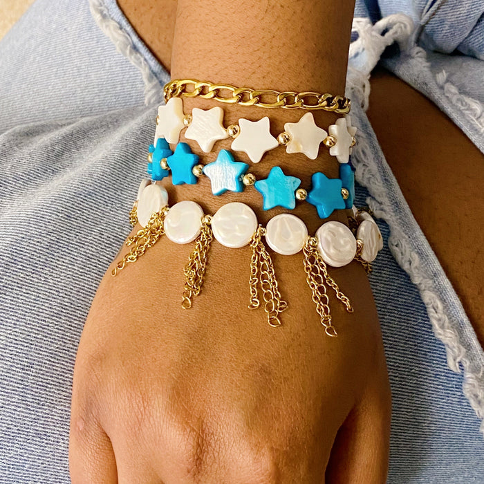 Shelly Star Stretch Bracelet