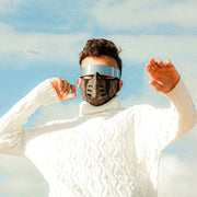 zeroUV Futuristic Retro Mirror Wrap Around Shield Sunglasses 8762 Sunglasses