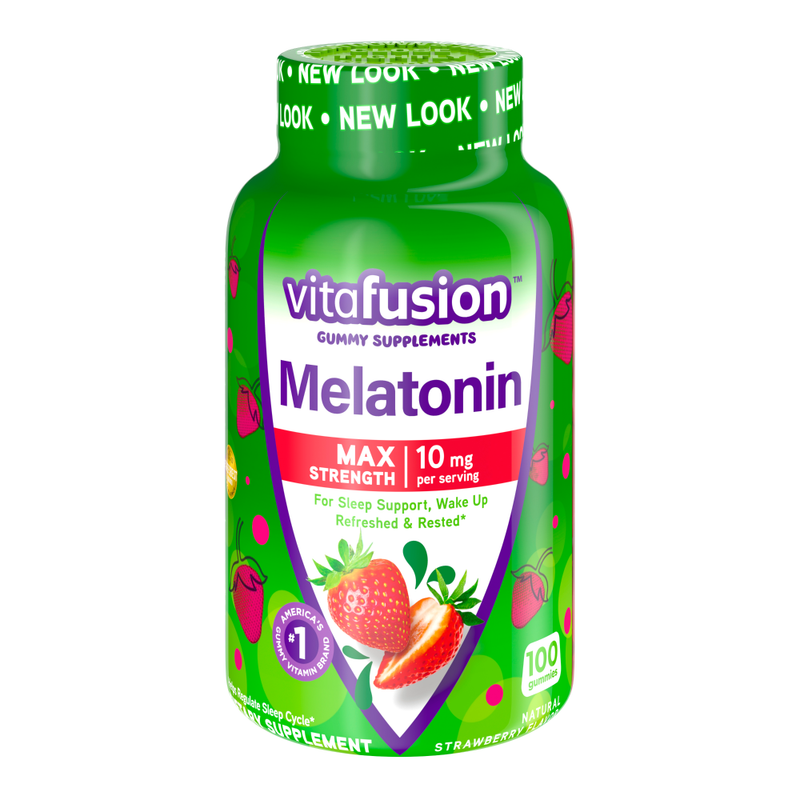 Vitafusion Vitafusion Gummies  Melatonin 100 Vitamins & Supplements