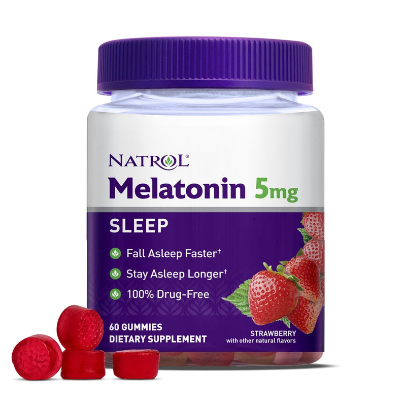 Natrol Natrol® Melatonin Gummies – 5 mg (Strawberry) Health & Beauty