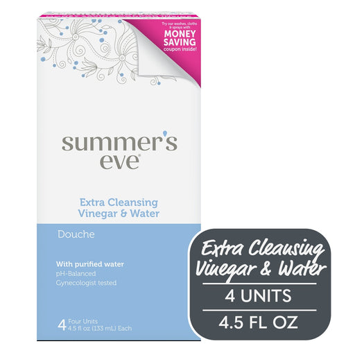 Summer's Eve Summer's Eve 4 Pack Extra Cleansing Vinegar & Water Douche Personal Care