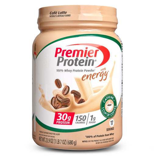 Premier Protein Premier Protein® 100% Whey Powder – Café Latte – 23.9 oz Vitamins & Supplements