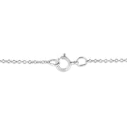 Bids.com .925 Sterling Silver Prong-Set Diamond Accent Starfish Pendant Necklace (I-J Color, I1-I2 Clarity) - Size 18" Necklaces