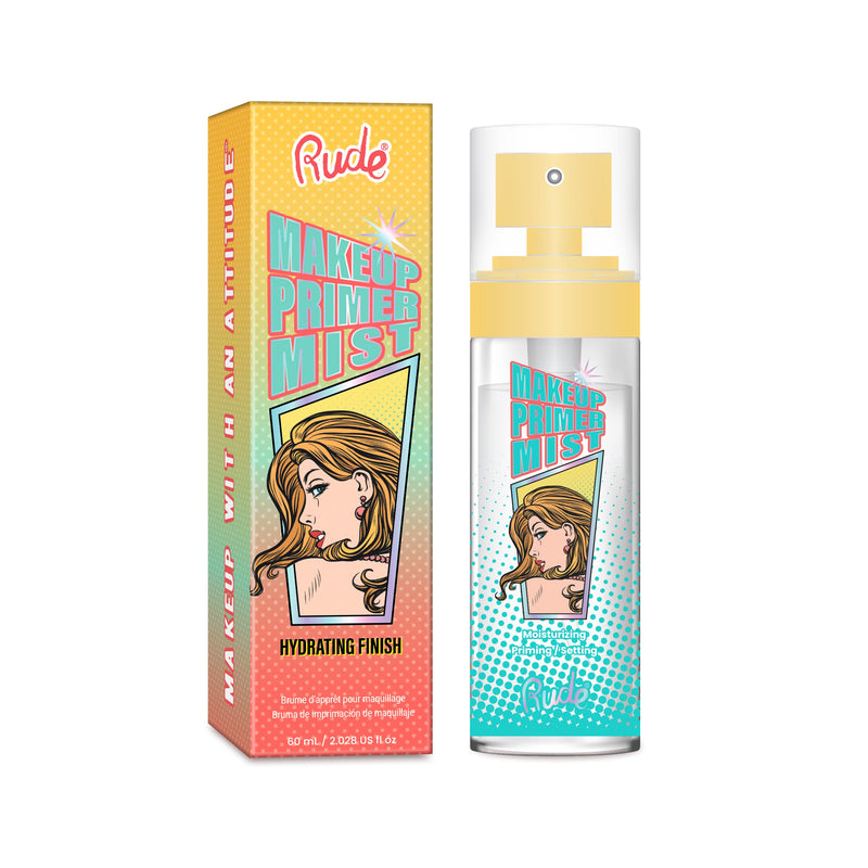 Rude Cosmetics Makeup Primer Spray Face Primer