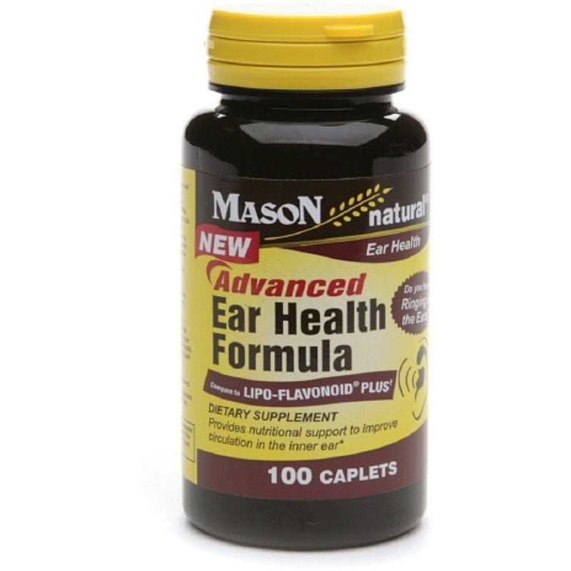 Mason Natural Mason Natural Naturals - Advanced Ear Health Formula - 100 Capsules Vitamins & Supplements