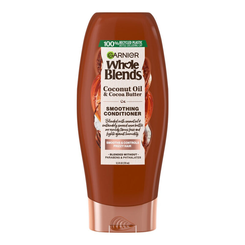 Whole Blends Garnier® Whole Blends™ Smoothing Conditioner – Coconut Oil &amp; Cocoa Butter (12.5 fl oz) Shampoo & Conditioner