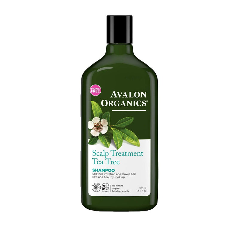 Avalon Organics Avalon Organics Scalp Treatment Tea Tree Shampoo 11 Fl Oz Shampoo