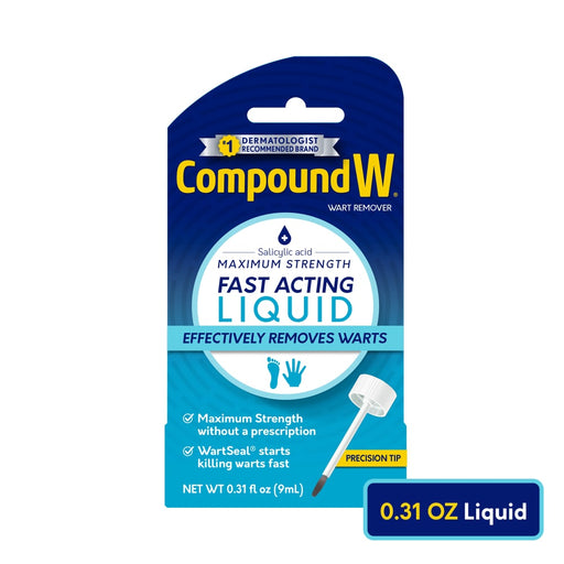 Compound W Compound W Maximum Strength Fast Acting Liquid Wart Remover, 0.3 Fl Oz Wart Removers