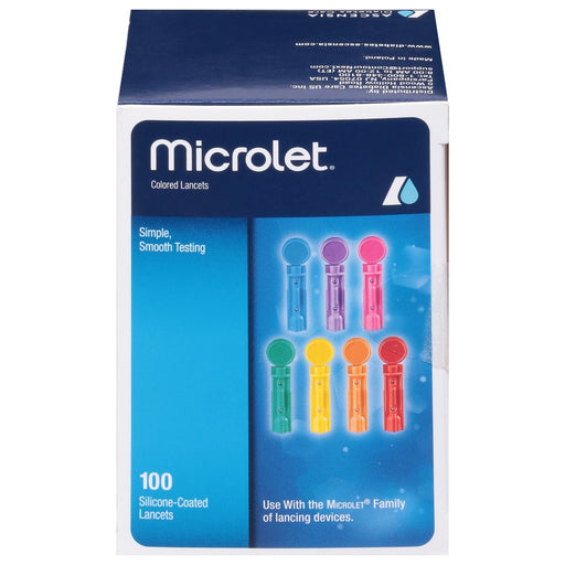 Microlet Microlet Bayer Colored Lancets Health & Beauty