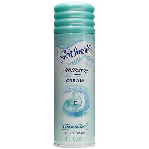 Skintimate Skintimate Sensitive Skin Moisturizing Shave Cream 10 Oz Shaving & Grooming Dark Gray