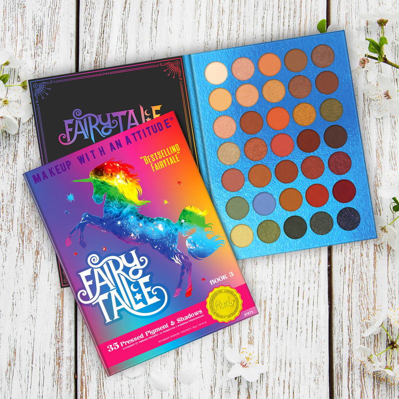 Rude Cosmetics Fairy Tale 35 Eyeshadow Palette - Book 3 Eyeshadow Palettes