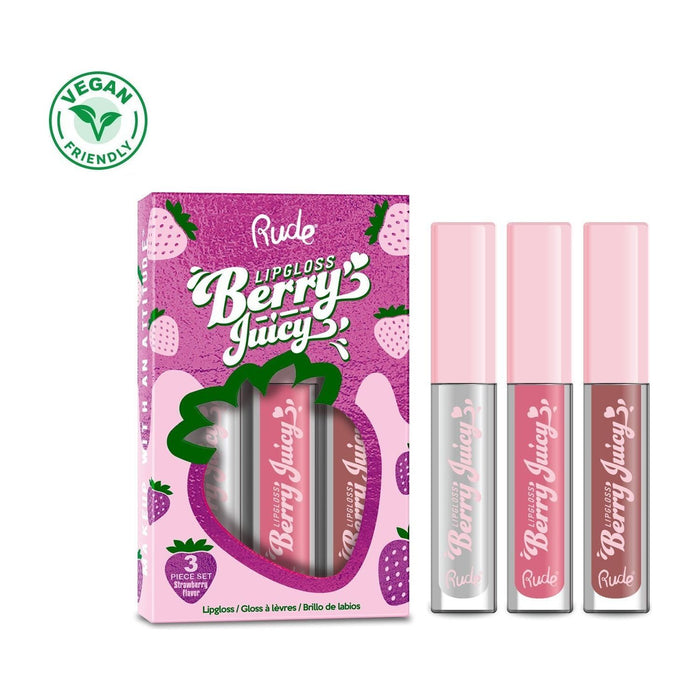 Rude Cosmetics - Rude Cosmetics - Berry Juicy Lip Gloss Set