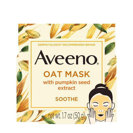 Aveeno Aveeno Soothe Oat Mask With Pumpkin Seed Extract Masks