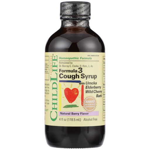 ChildLife ChildLife Essentials® Cough Syrup – Formula 3 (Natural Berry Flavor) Syrup