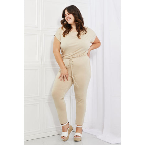 Culture Code Comfy Days Boat Neck Jumpsuit