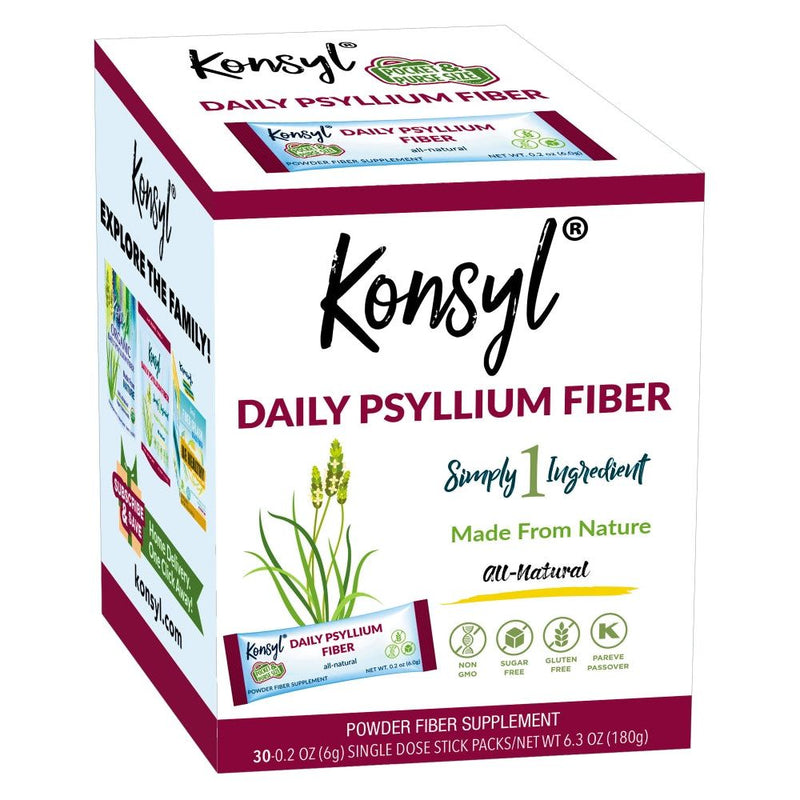 Konsyl Konsyl Daily Psyllium Fiber Stick Packs Health & Beauty