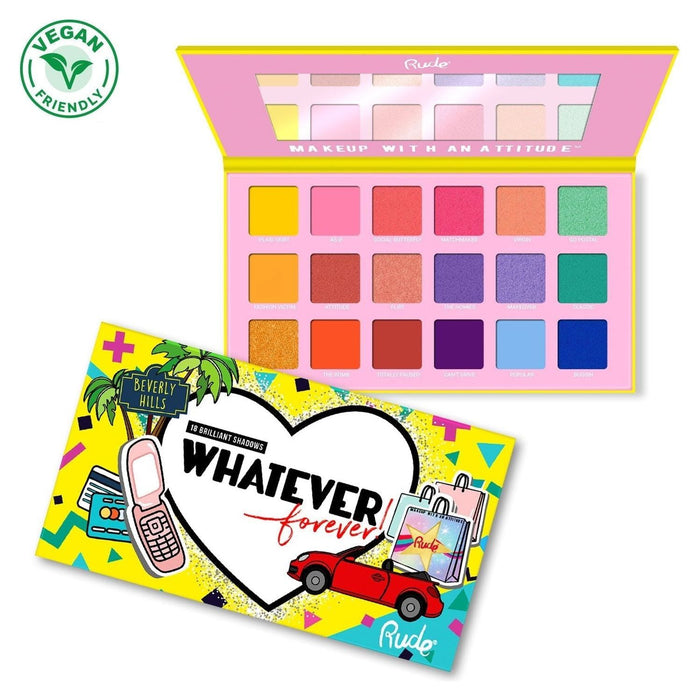 Rude Cosmetics - Rude Cosmetics - Whatever Forever Eyeshadow Palette Display Set, 24pcs