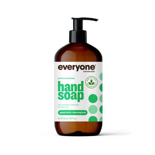 Everyone Everyone Hand Soap, Spearmint + Lemongrass 12.75 Fl Oz Bath & Body