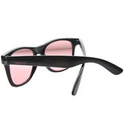 zeroUV Limited Edition Color Tinted Lens Horned Rim Sunglasses 8803 Sunglasses