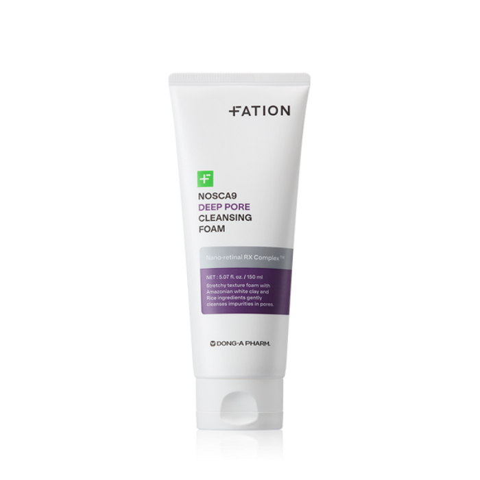 AsiaBeautyMall Fation NOSCA9 Deep Pore Cleansing Foam Face Cleanser Lavender