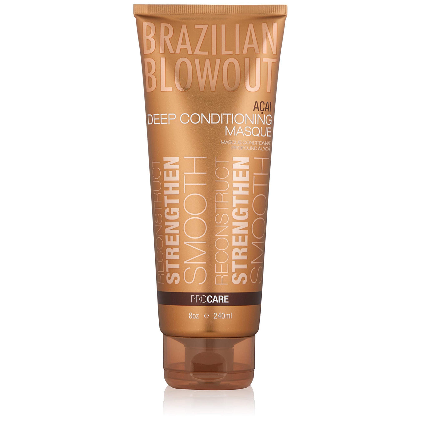 Brazilian Blowout Brazilian Blowout Deep Conditioning Masque 8 Oz / 240 Ml White & Cream Sauces