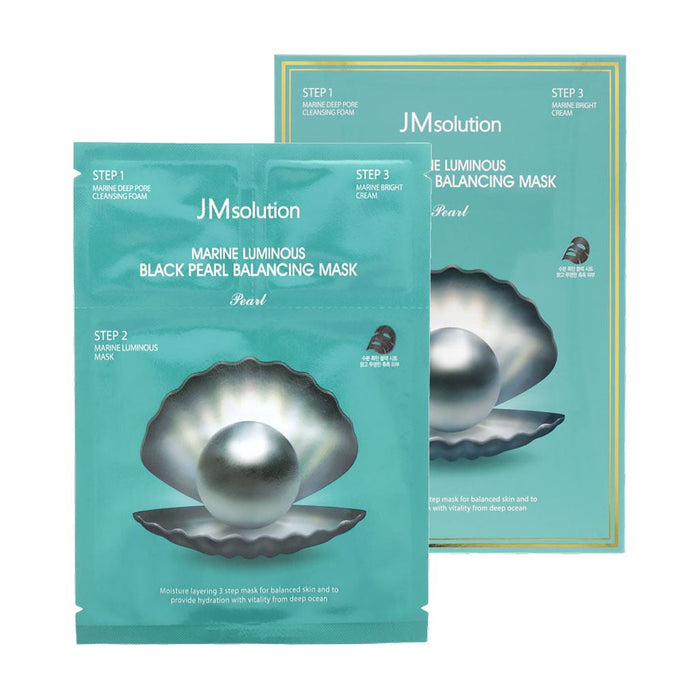 Jm Solution Marine Luminous Black Pearl Balancing Mask 10Ea