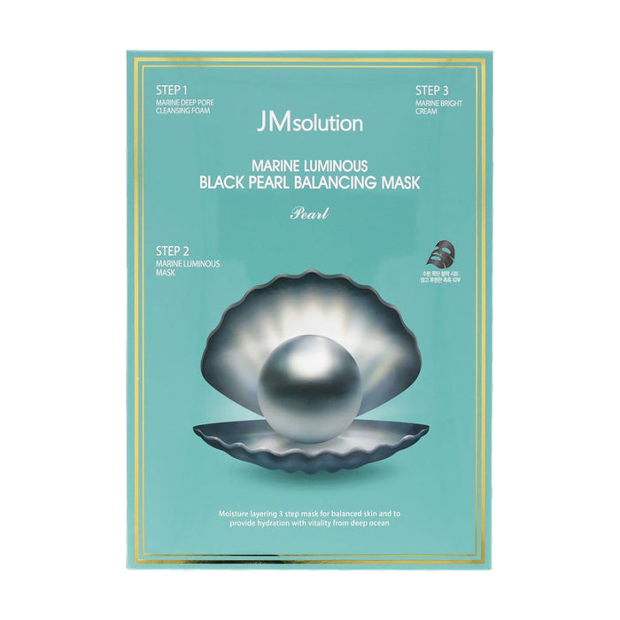 Jm Solution Marine Luminous Black Pearl Balancing Mask 10Ea