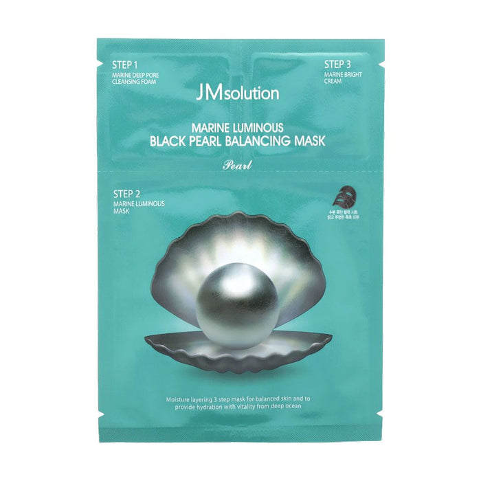 Jm Solution Marine Luminous Black Pearl Balancing Mask 10Ea