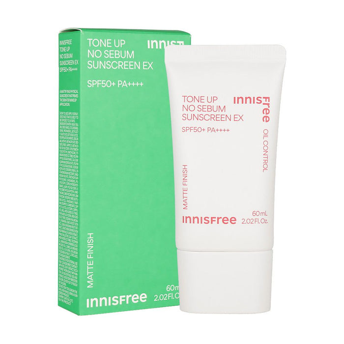 Innisfree Tone Up No Sebum Sunscreen Ex Spf50+ Pa++++ 60Ml