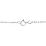 Bids.com .925 Sterling Silver Prong-Set Diamond Accent Starfish Pendant Necklace (I-J Color, I1-I2 Clarity) - Size 18" Necklaces