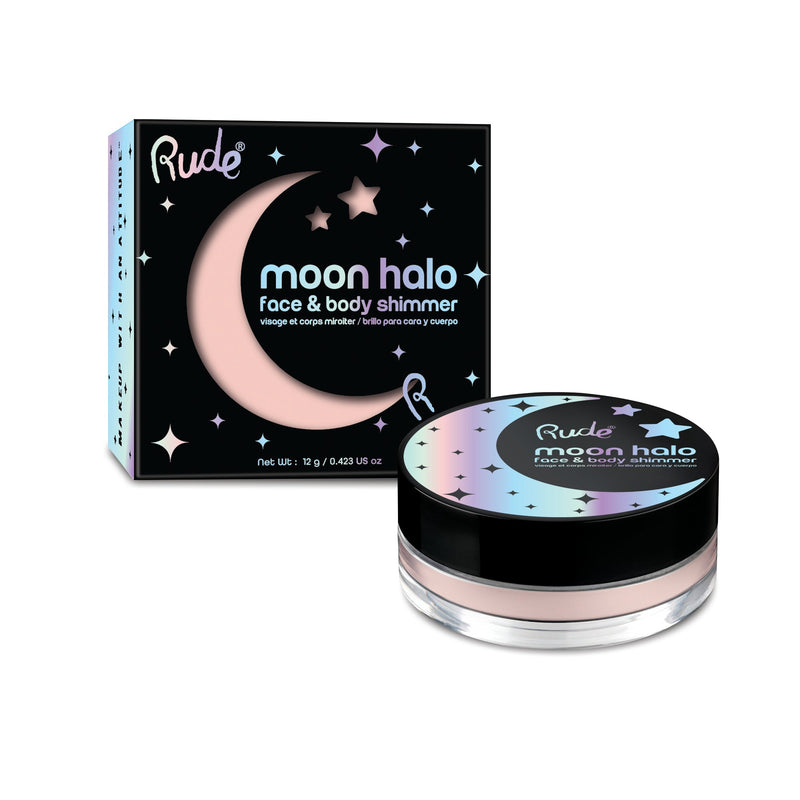 Rude Cosmetics Moon Halo Face & Body Shimmer Highlighter